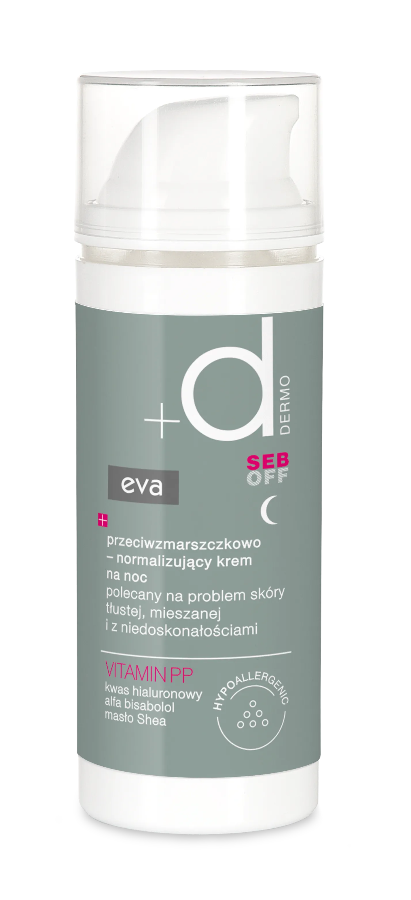 EVA DERMO SEB OFF Anti-wrinkle and normalizing night cream